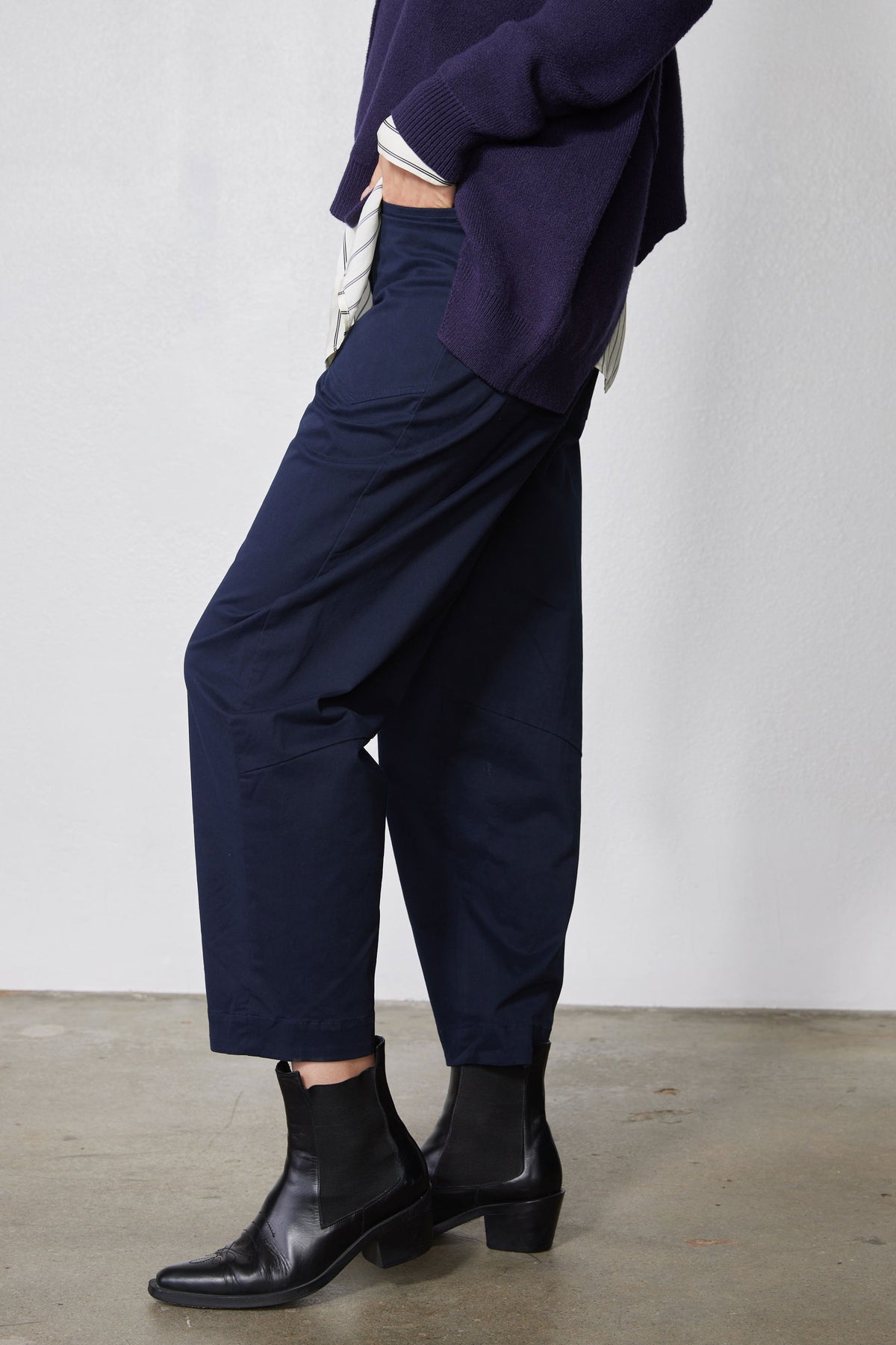 The Slouchy Soft Twill Pants
