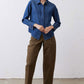 The Slouchy Soft Twill Pants