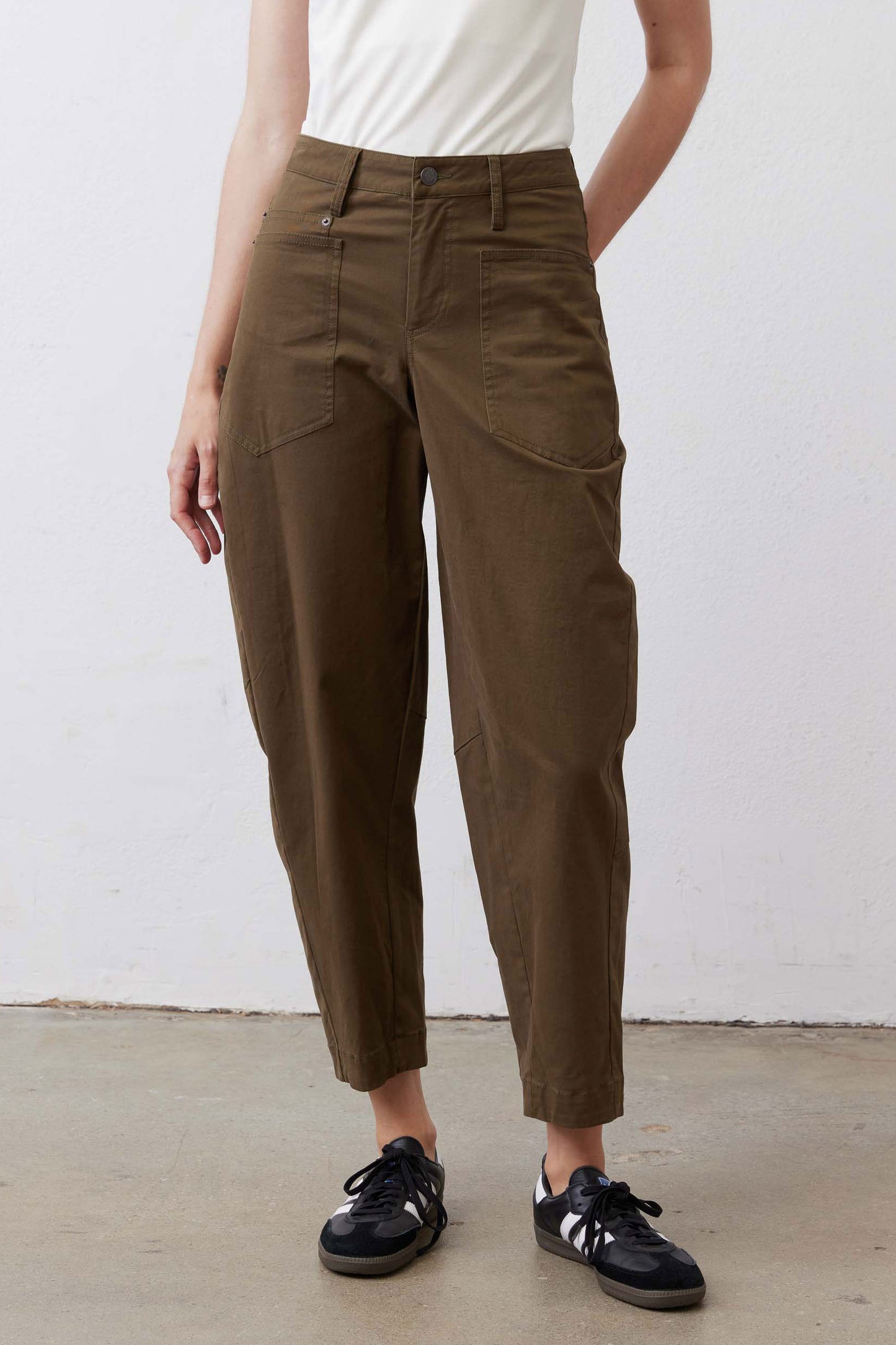 The Slouchy Soft Twill Pants