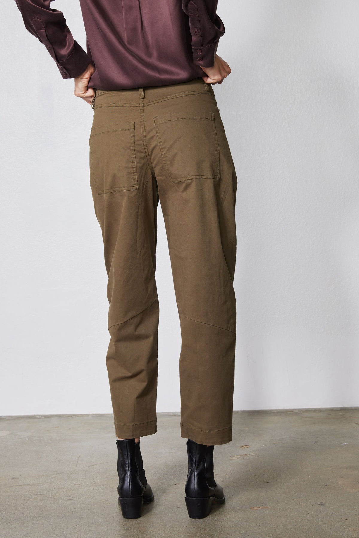 The Slouchy Soft Twill Pants