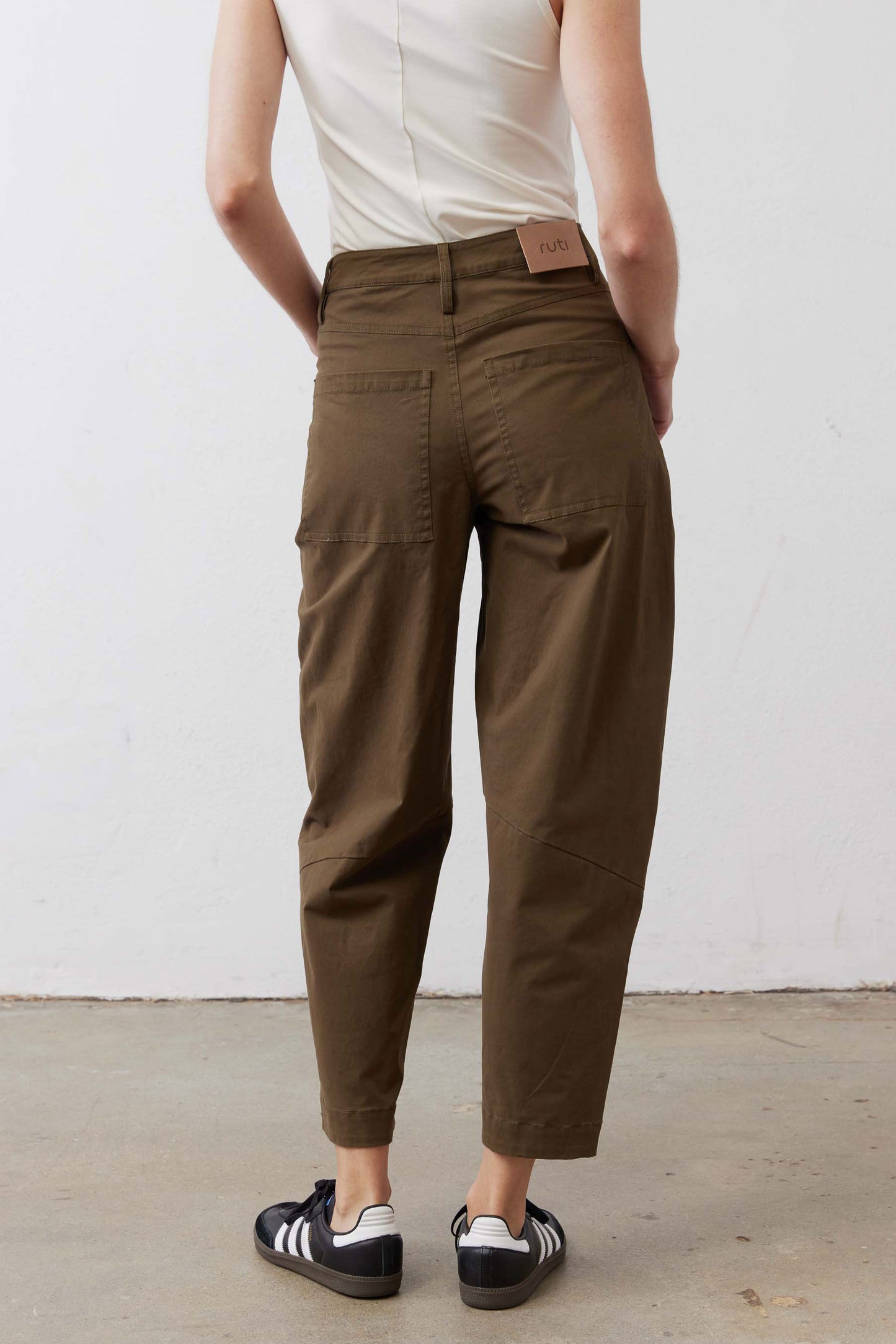 The Slouchy Soft Twill Pants