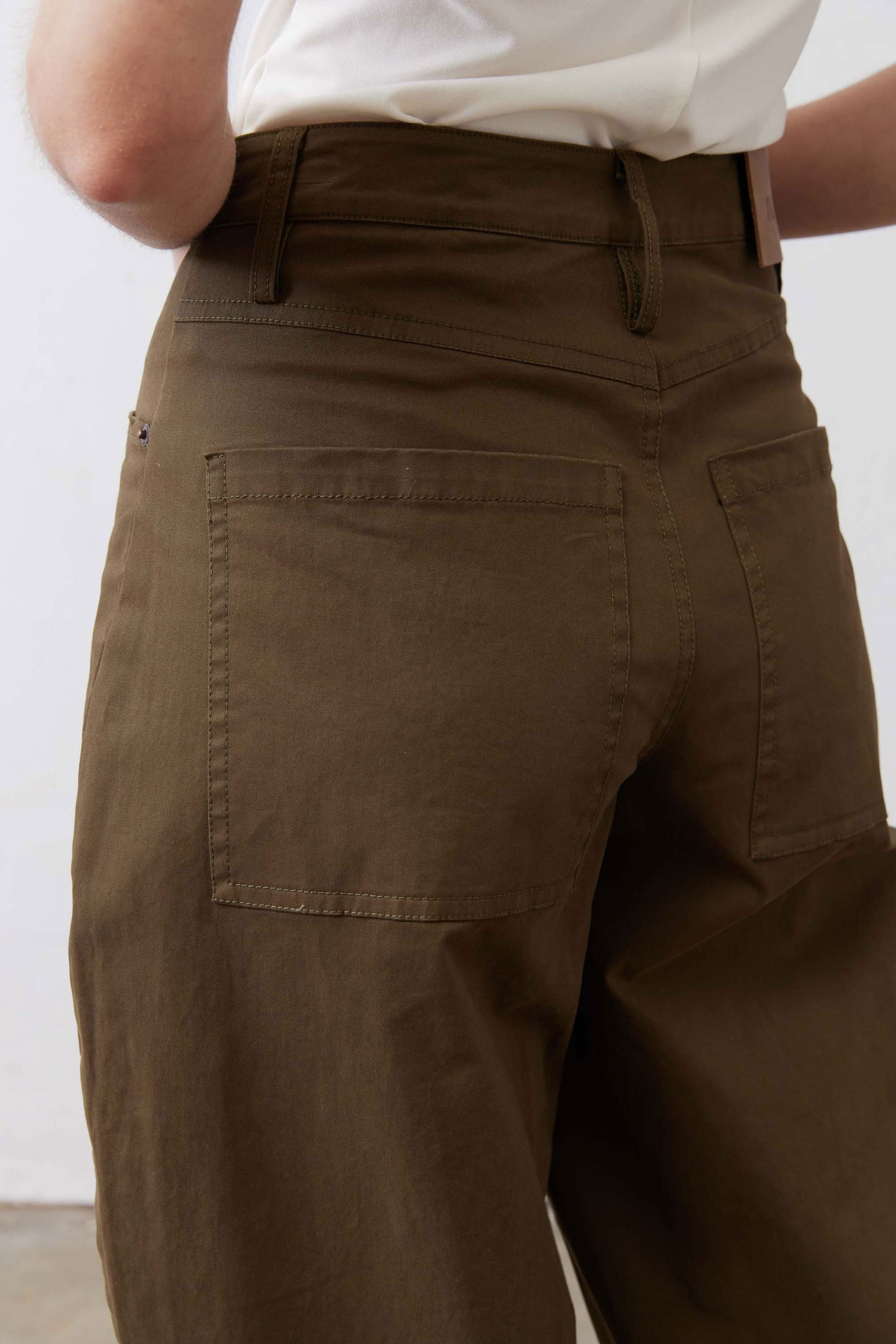 The Slouchy Soft Twill Pants