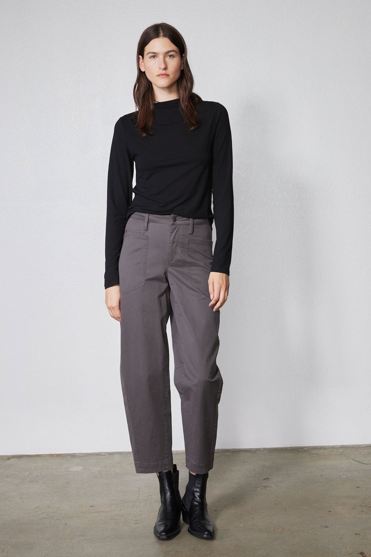 The Slouchy Soft Twill Pants