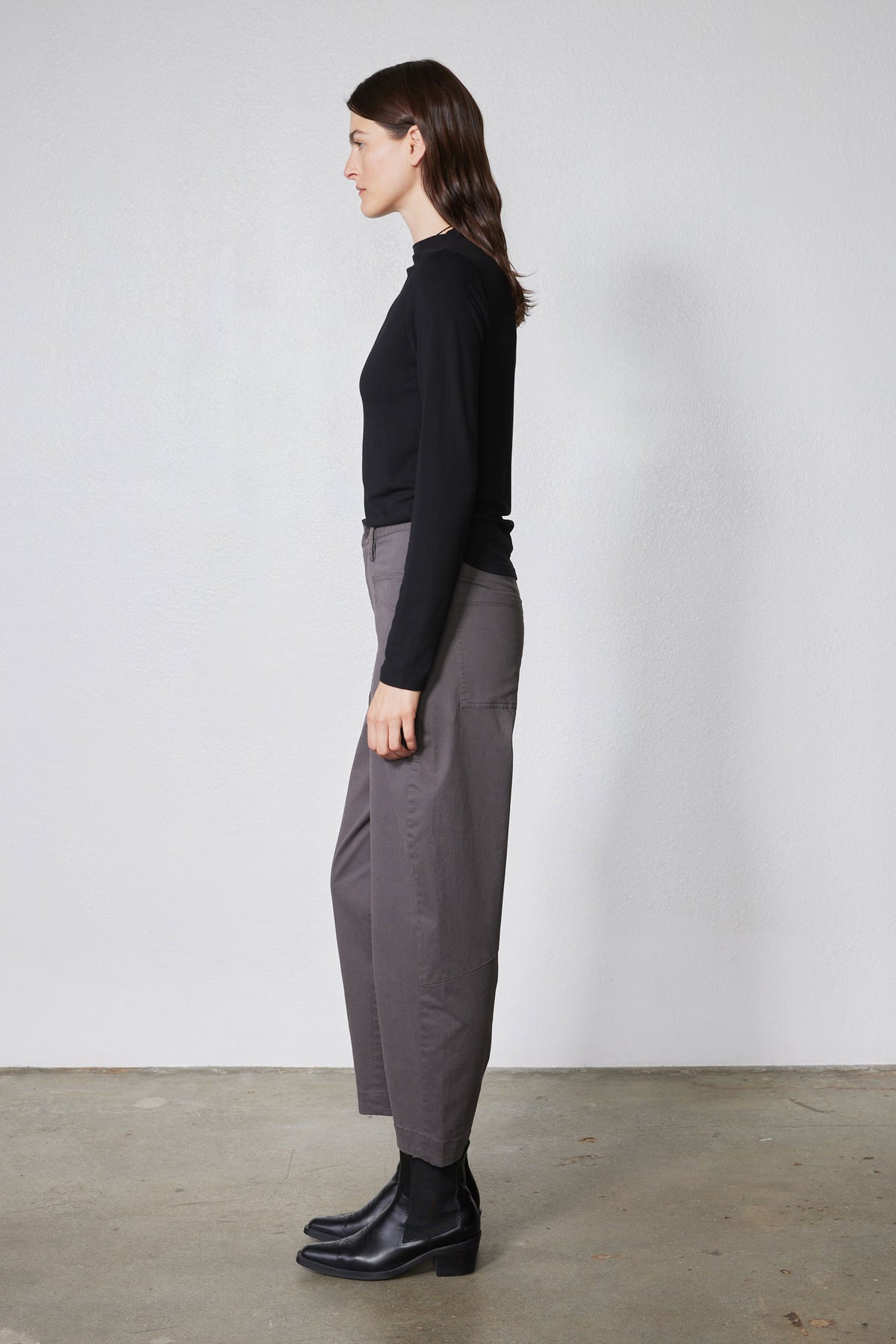 The Slouchy Soft Twill Pants