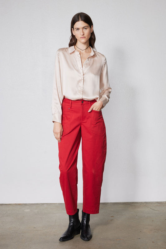 The Slouchy Soft Twill Pants