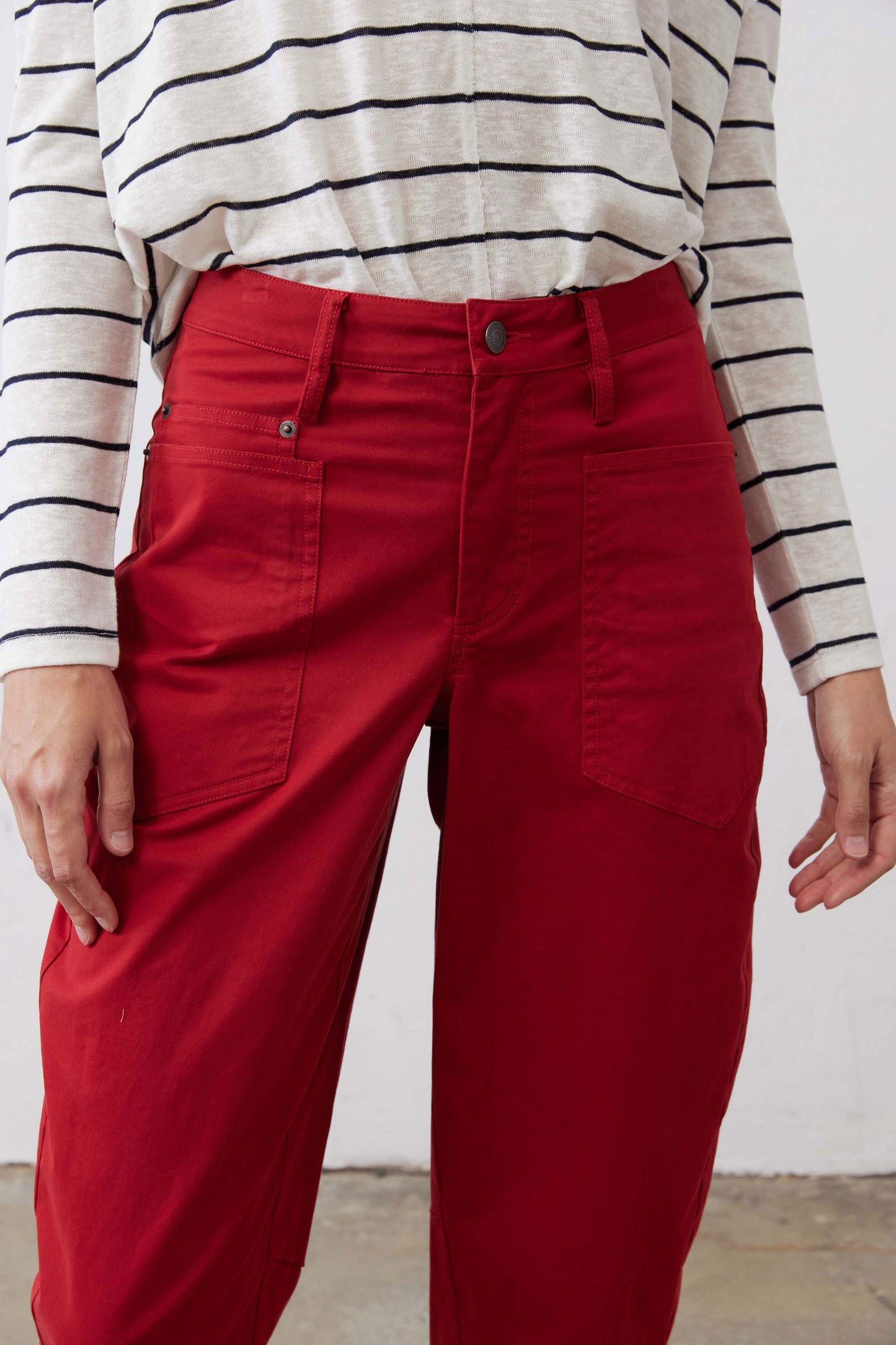 The Slouchy Soft Twill Pants