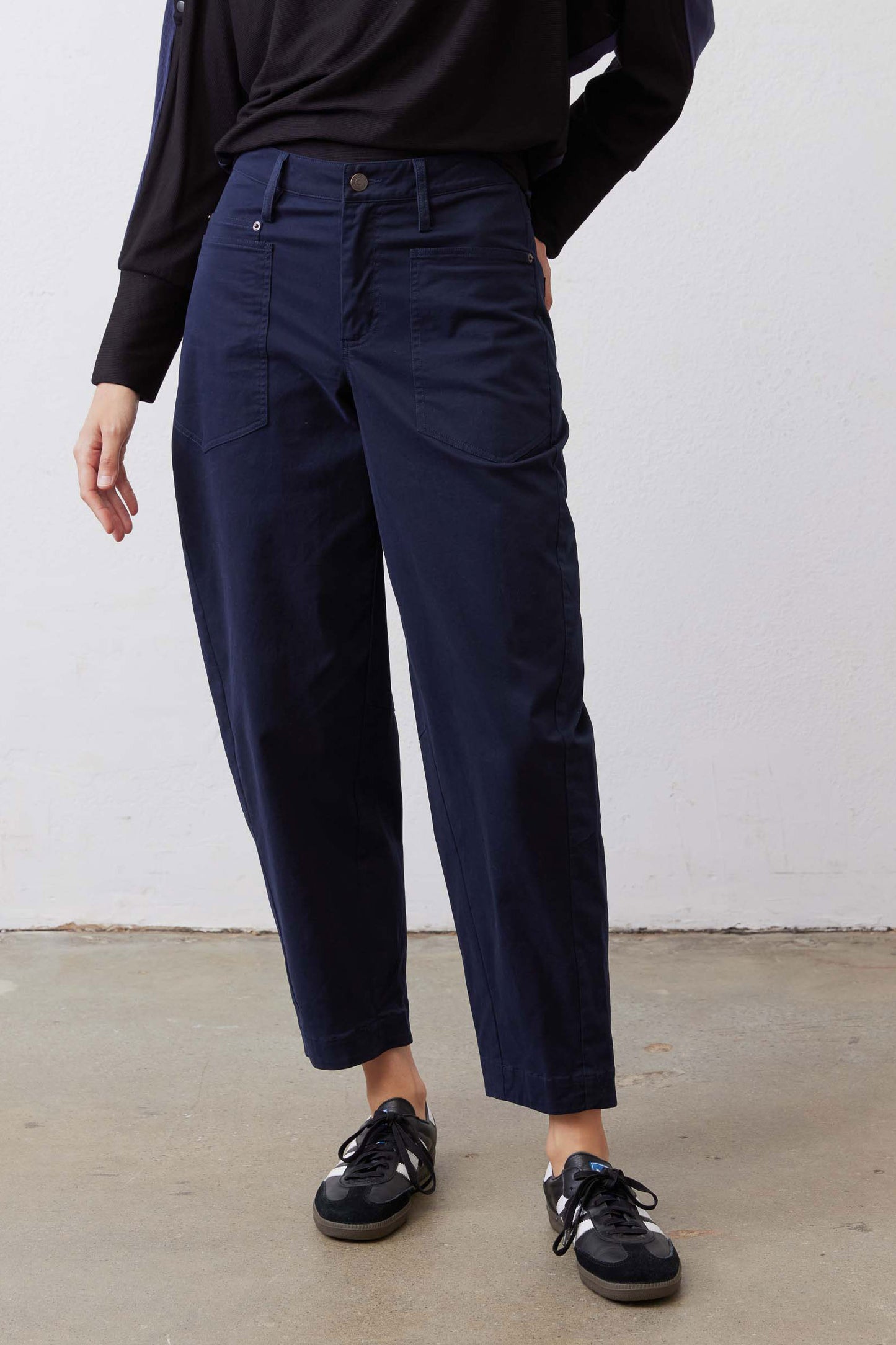The Slouchy Soft Twill Pants