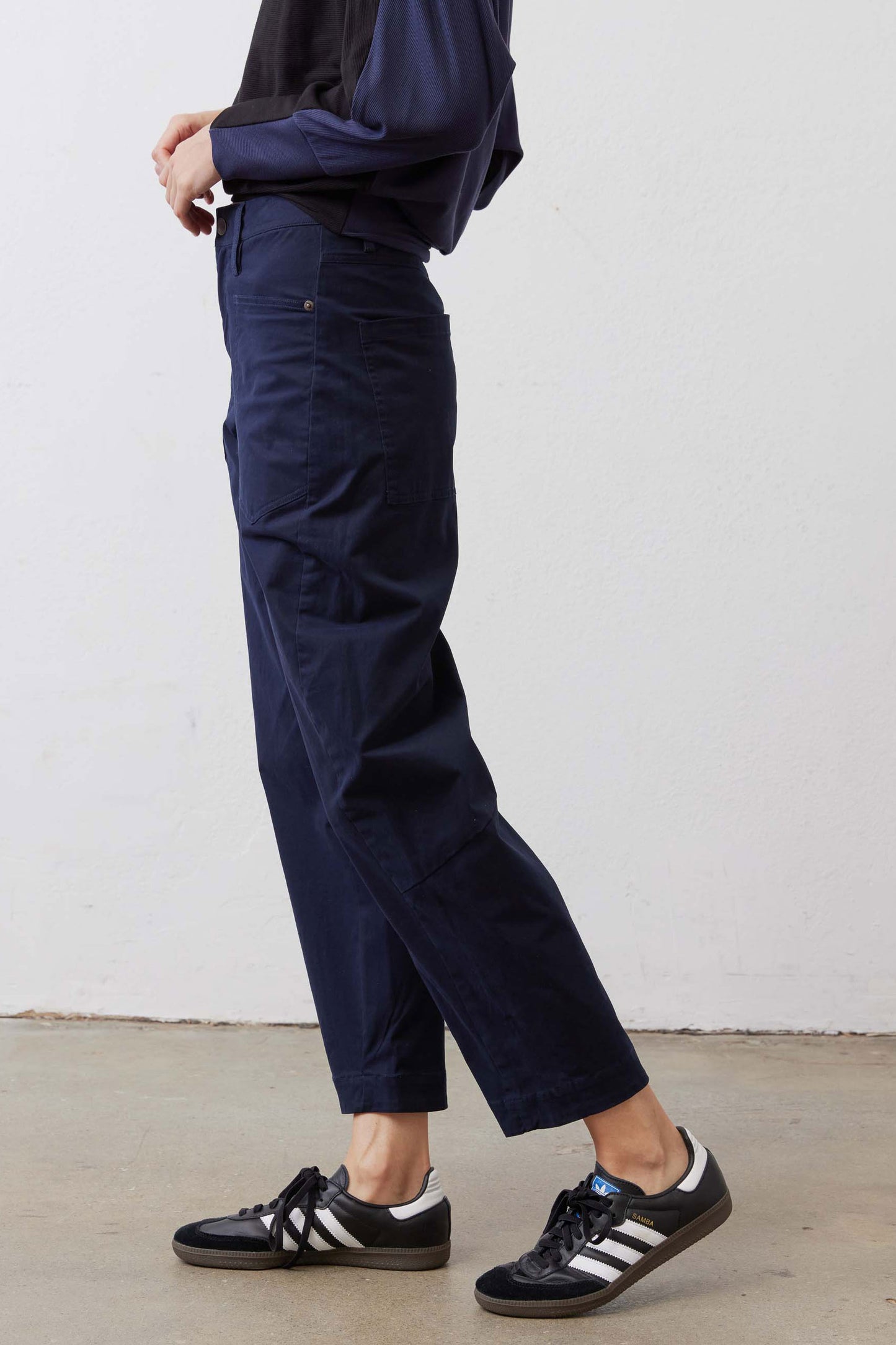 The Slouchy Soft Twill Pants