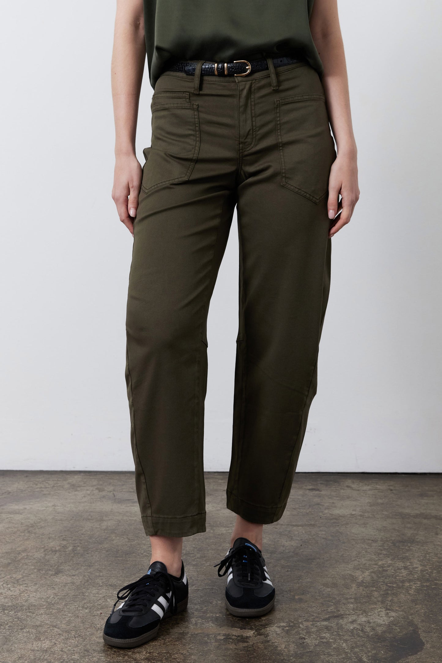 The Slouchy Soft Twill Pants