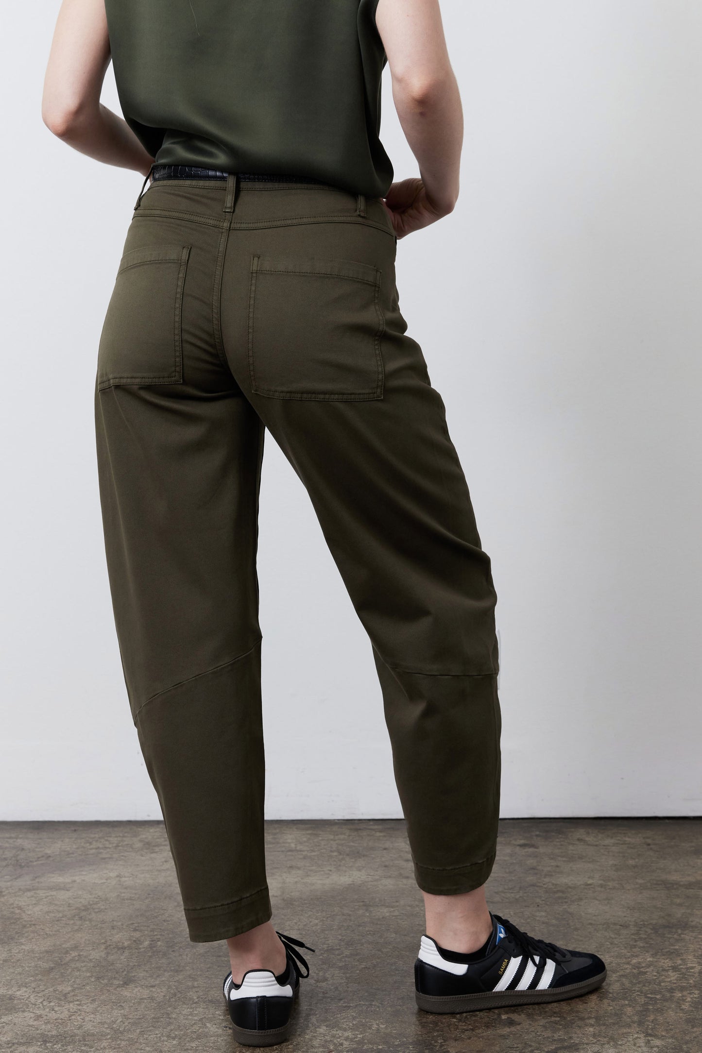 The Slouchy Soft Twill Pants