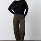 The Slouchy Soft Twill Pants