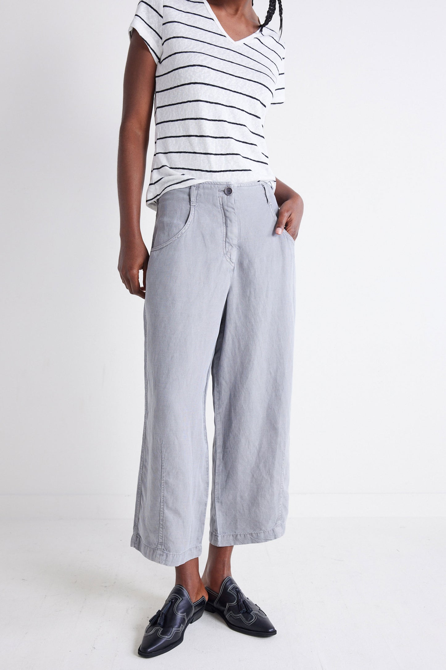 Smooth Sailing Relaxed Linen Blend Pants