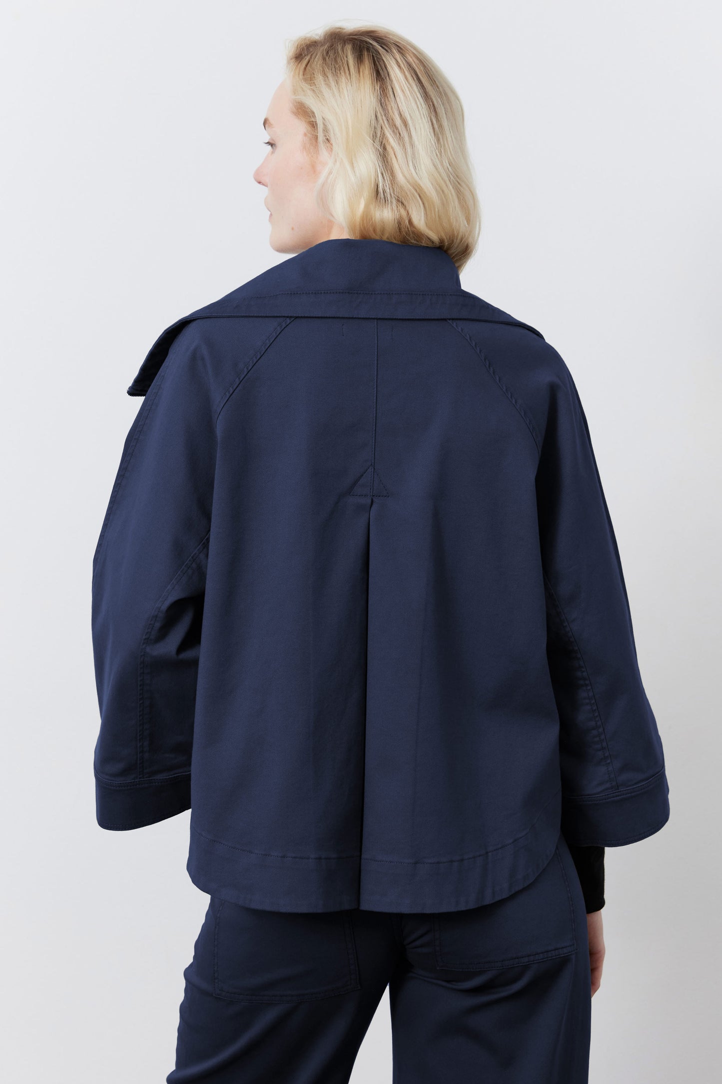 The Soft Twill Swing Jacket