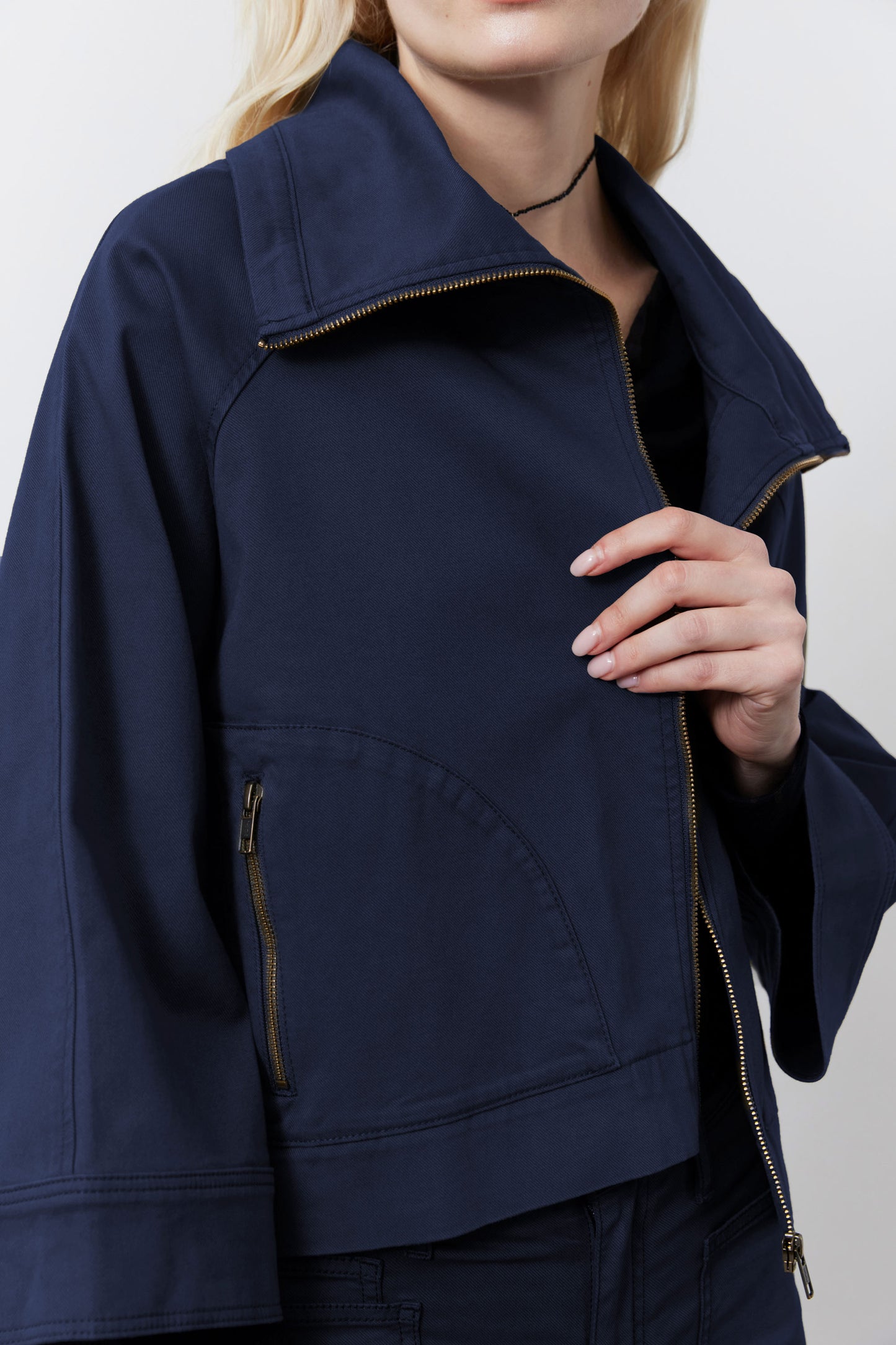 The Soft Twill Swing Jacket