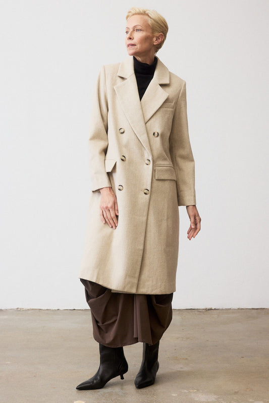 The Soho Long Wool Coat