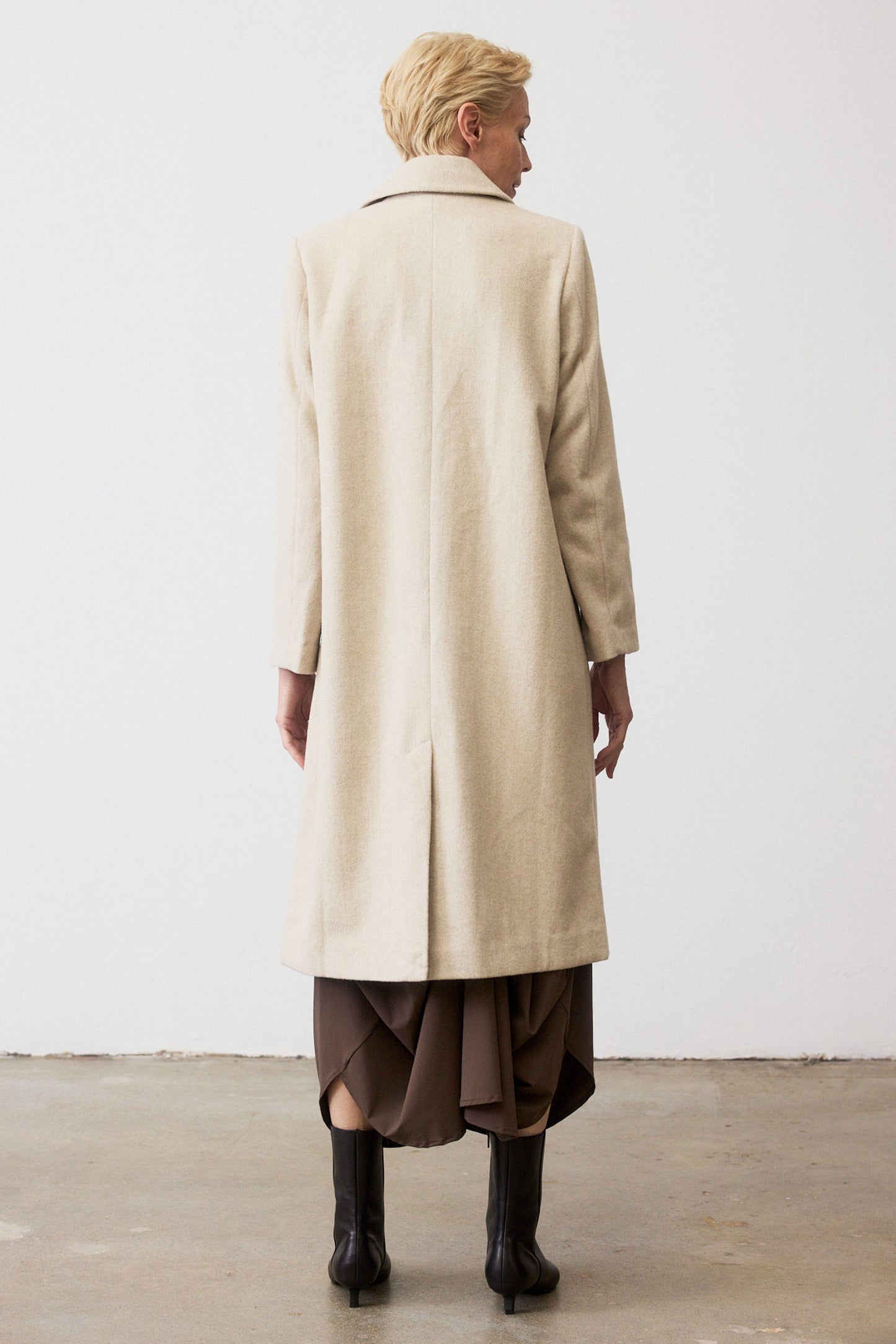 The Soho Long Wool Coat