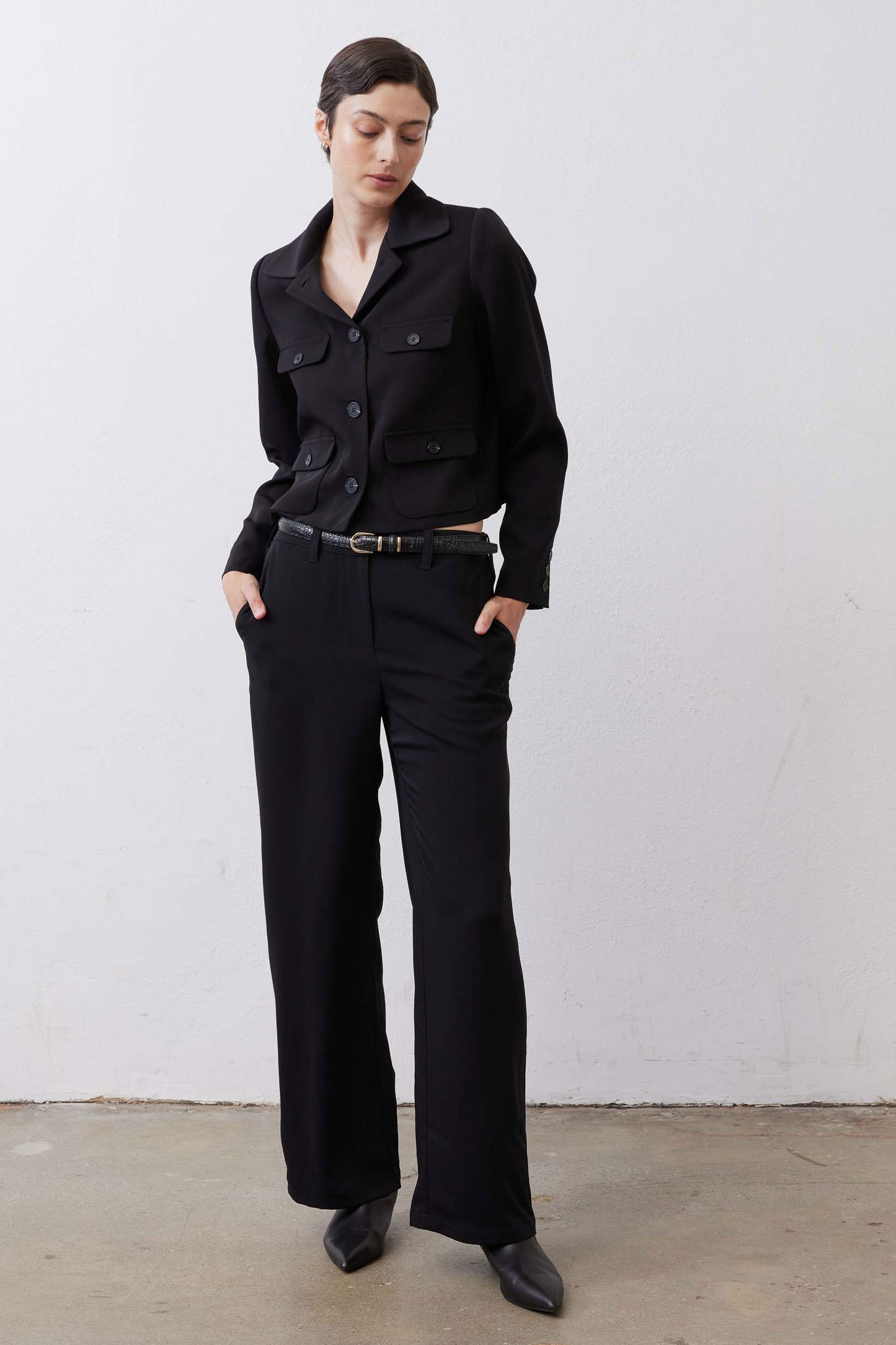 Streamline Straight Leg Pants Black / 4