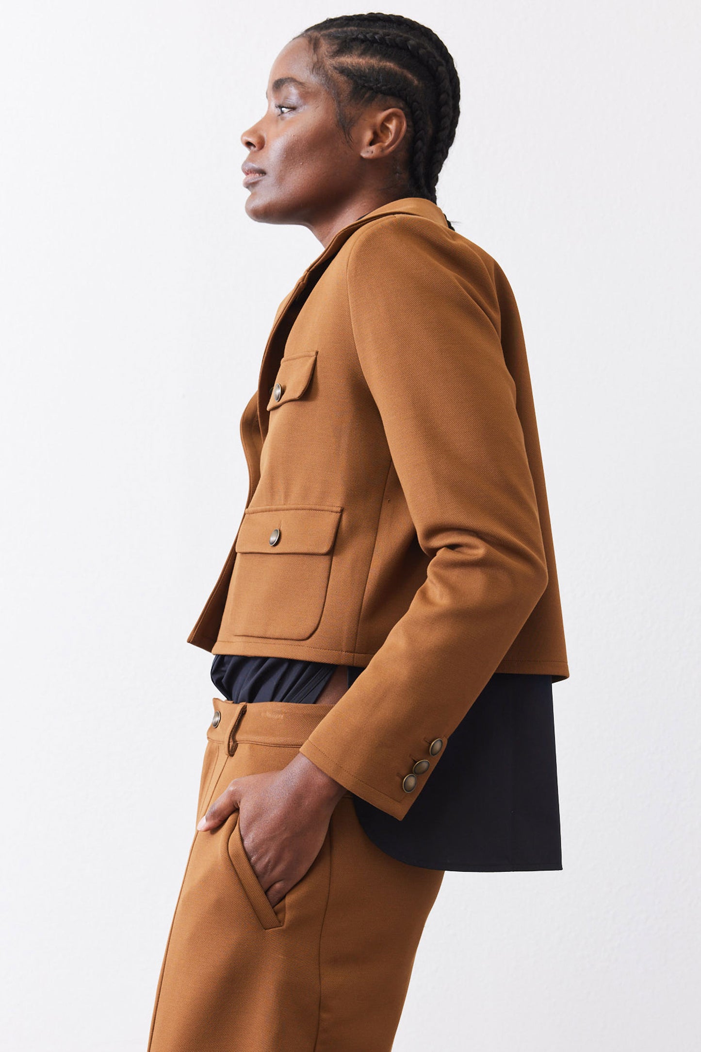 The Collared Stretch Suit Classic Jacket