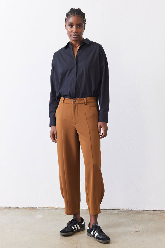 Stretch Suit Detail Oriented Tapered Pants