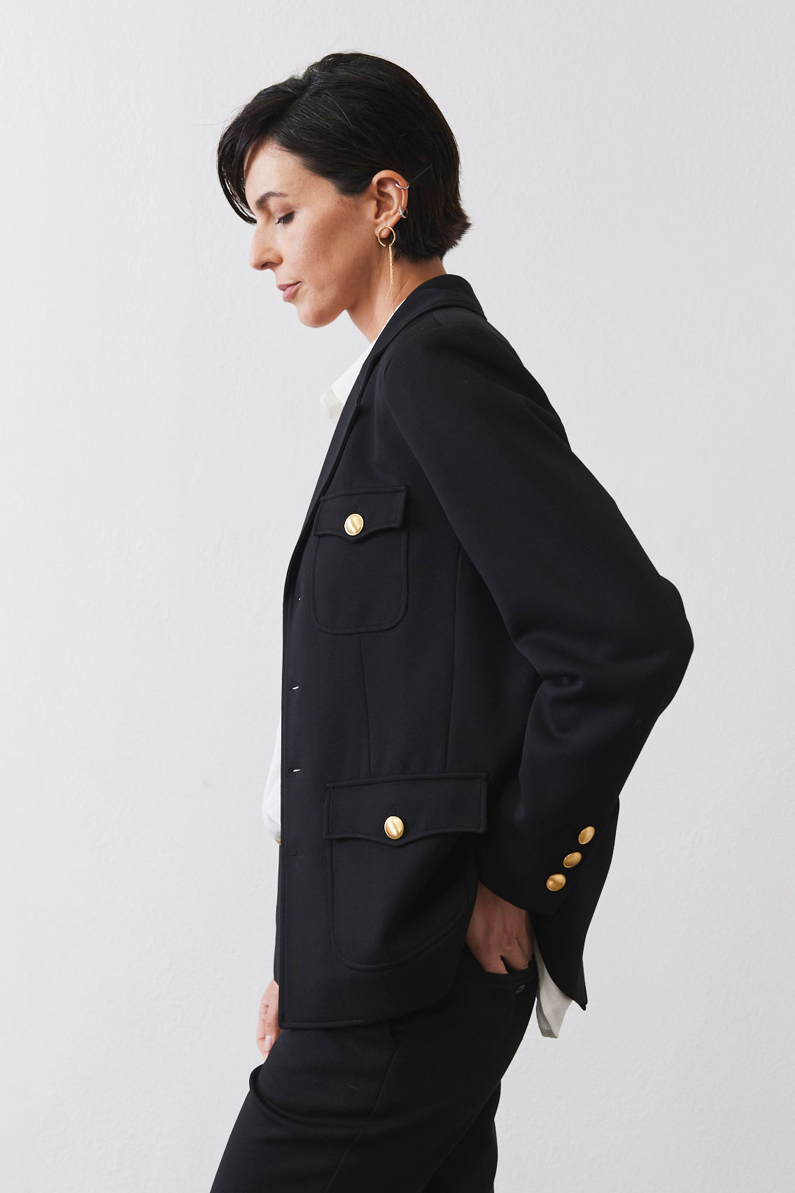 The Stretch Suit Pocket Blazer