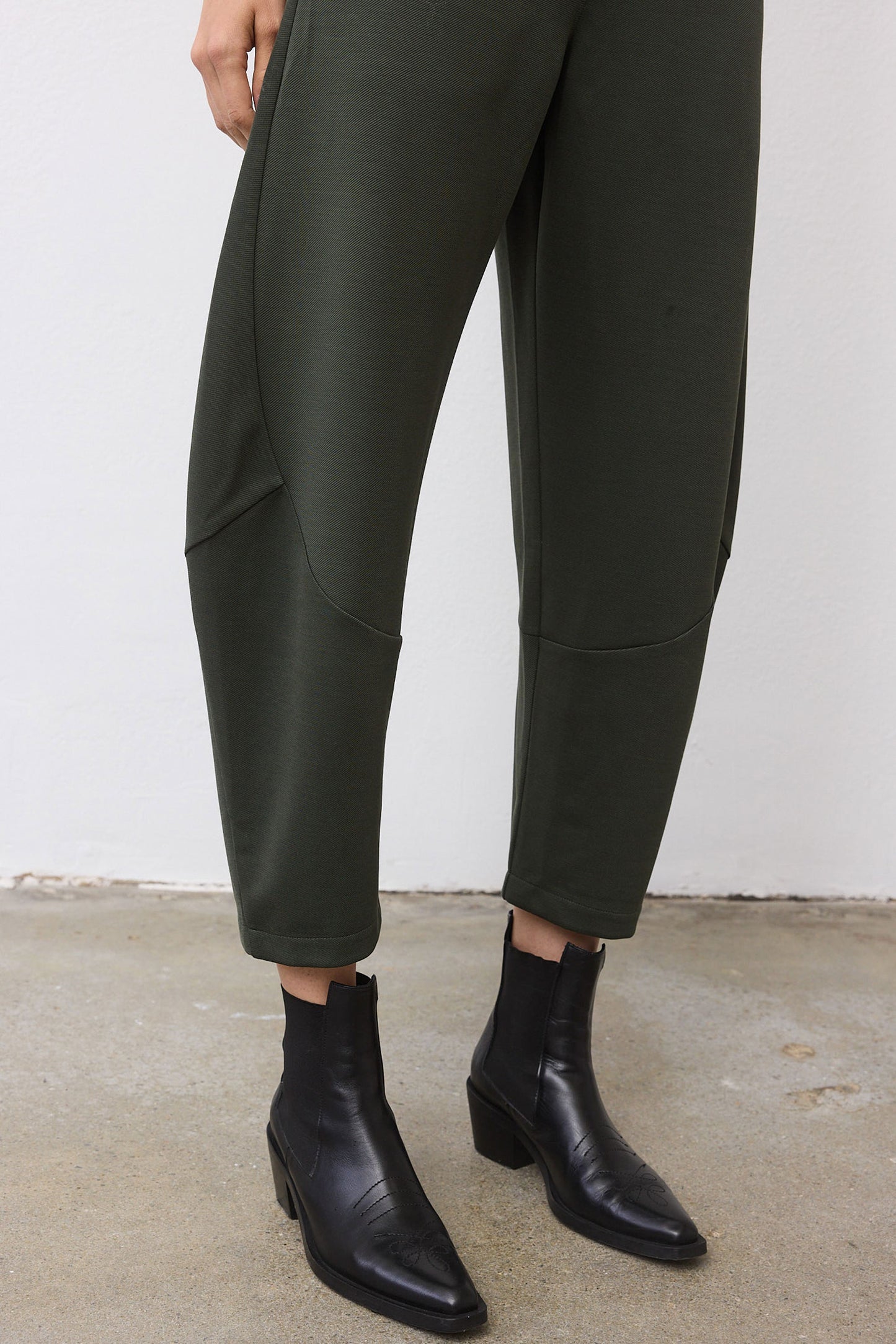 The Stretch Suit Wide-ish Pants