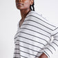 The Striped Dolman Long Sleeve Top