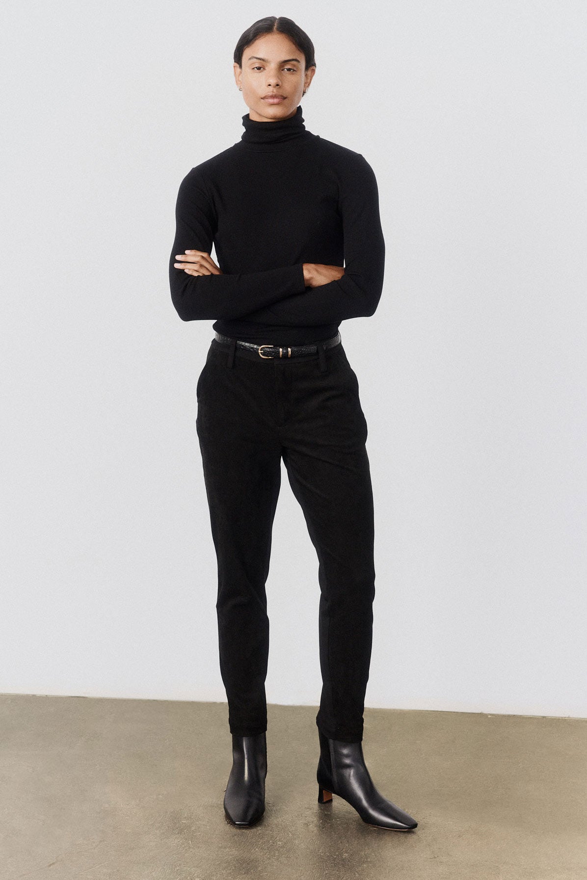 The Suede Comfort Trouser