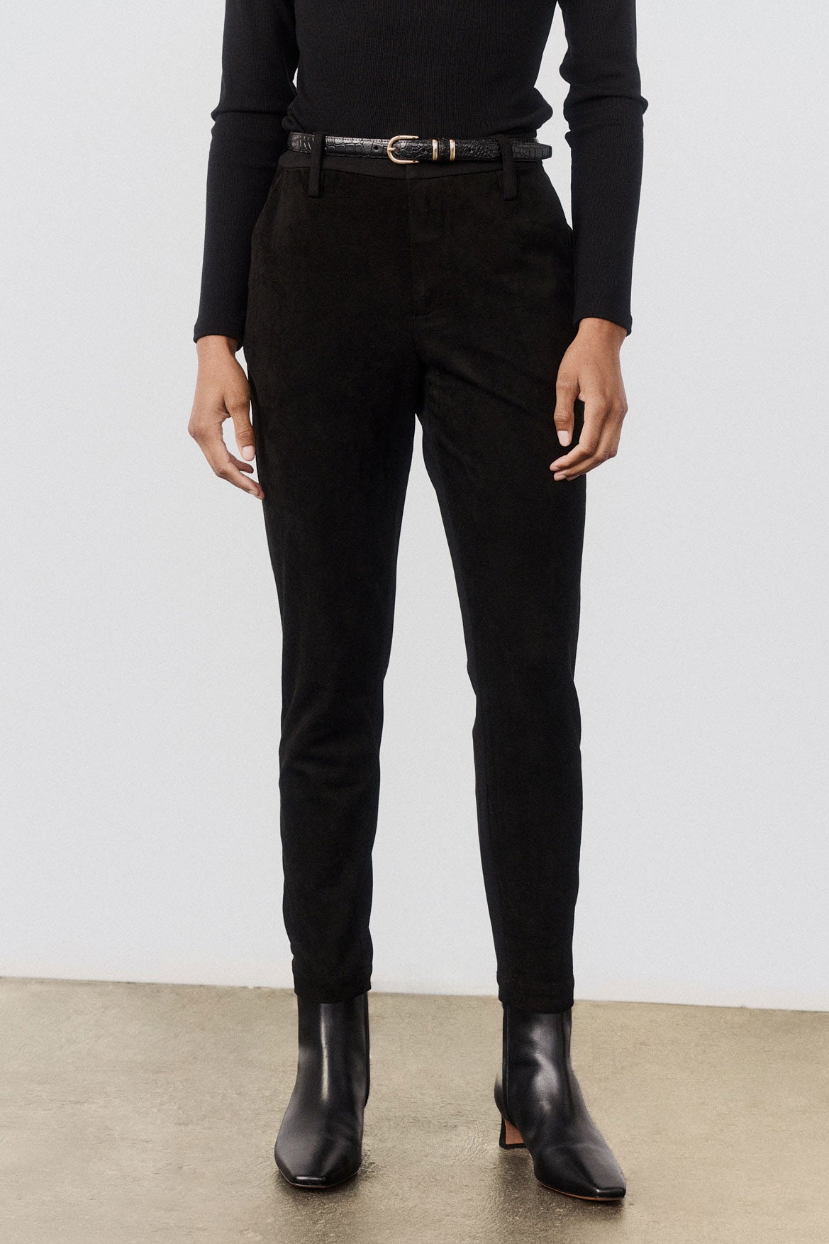 The Suede Comfort Trouser