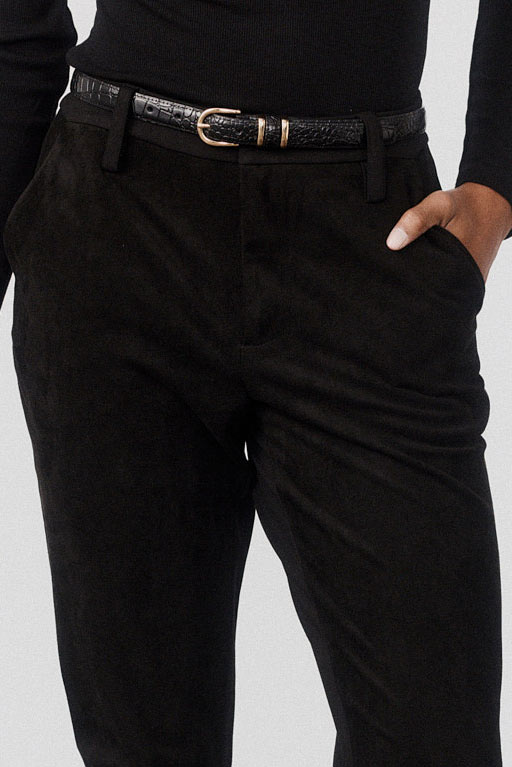 The Suede Comfort Trouser