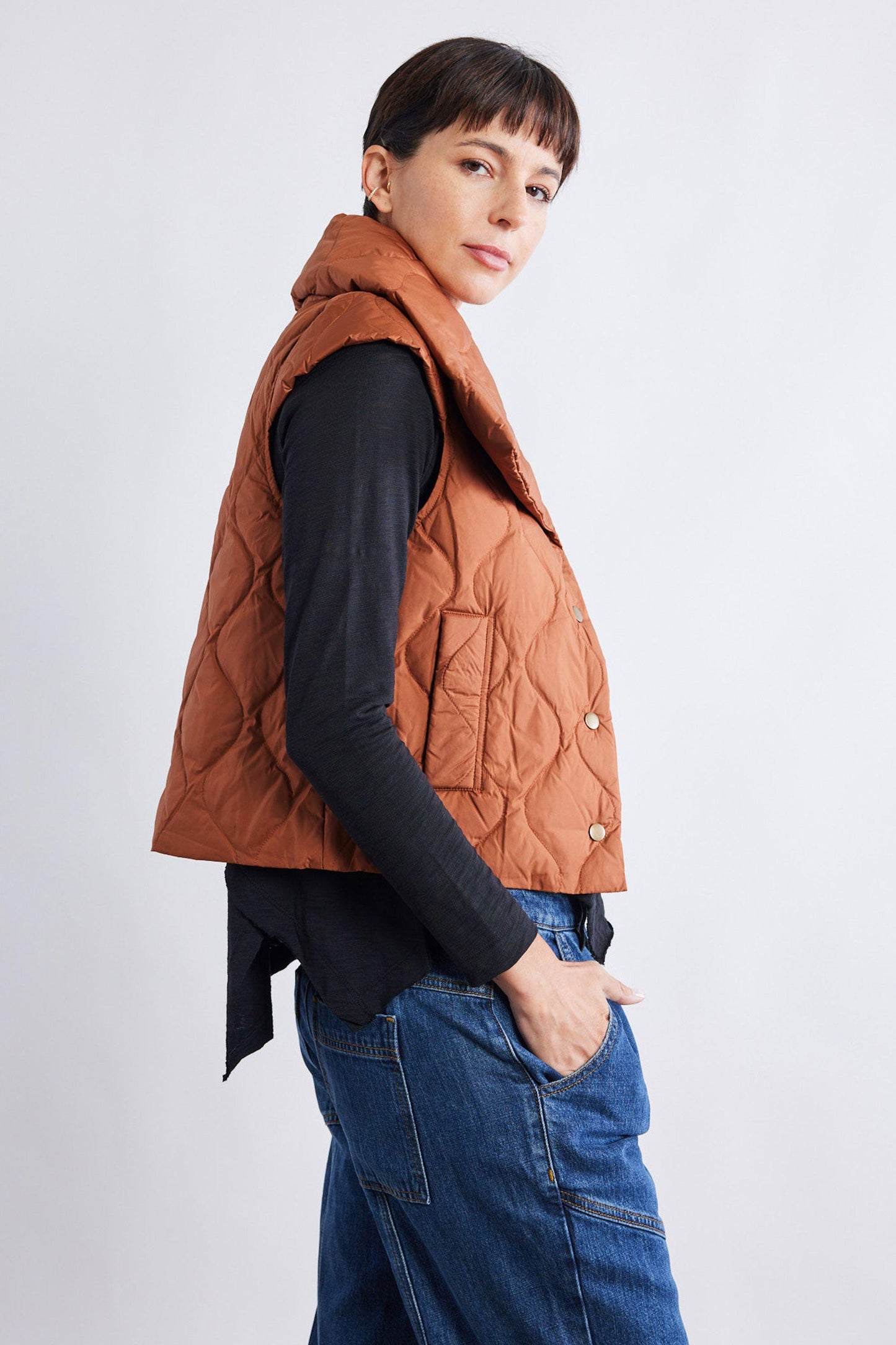 Summit Quilted Down Vest