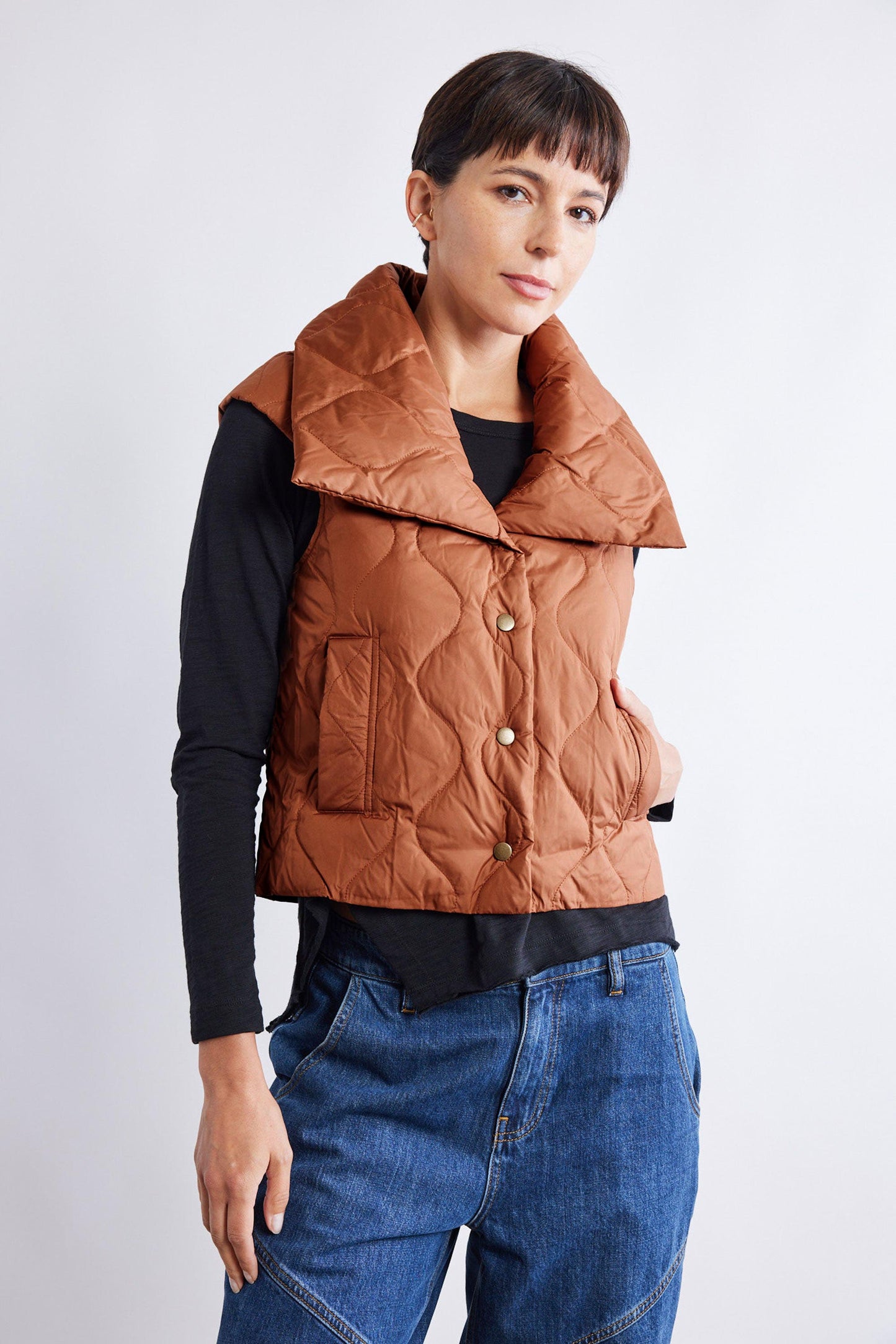 Summit Quilted Down Vest