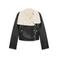 The Cruiser Reversible Shearling Moto Jacket