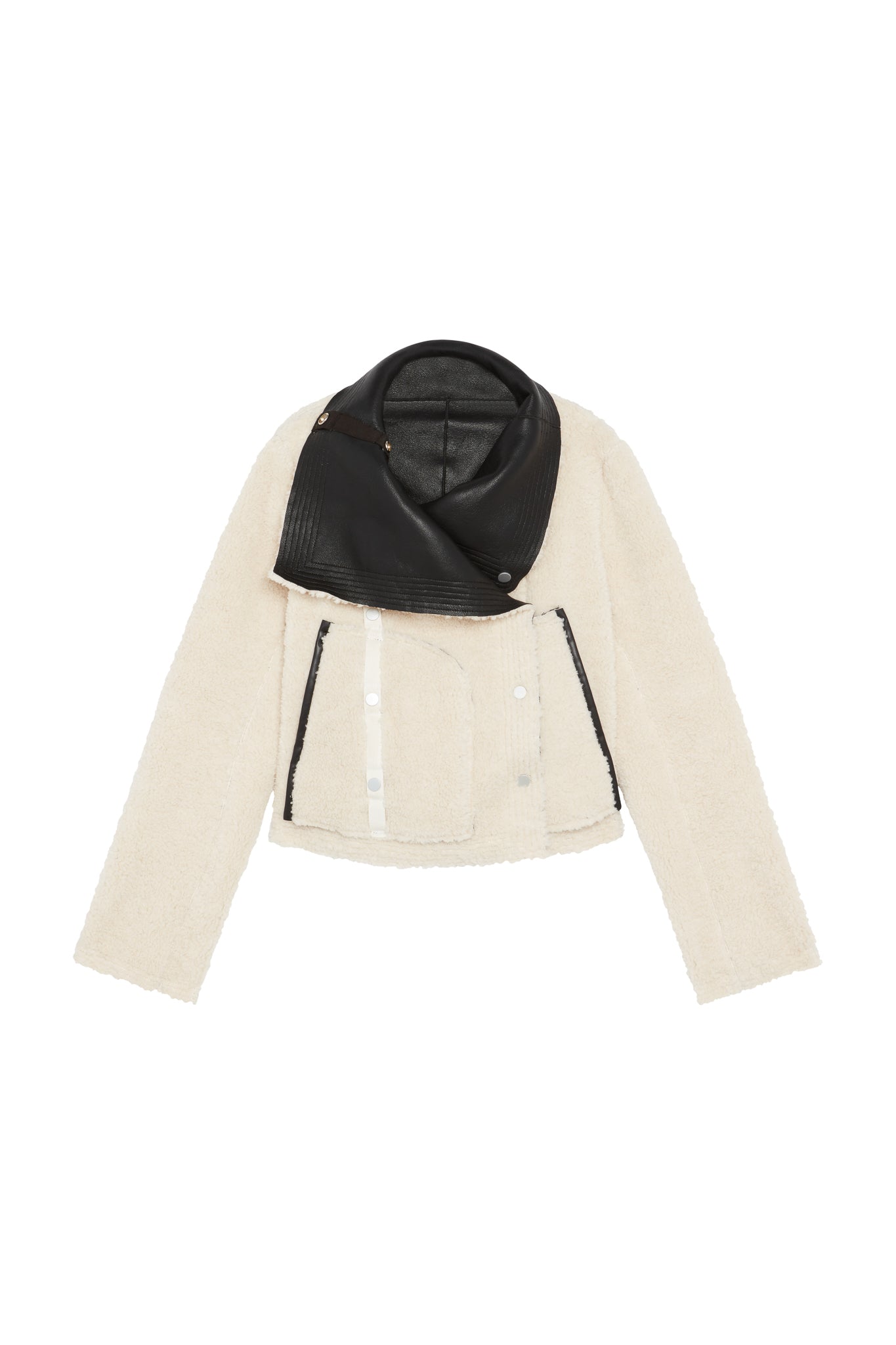 The Cruiser Reversible Shearling Moto Jacket