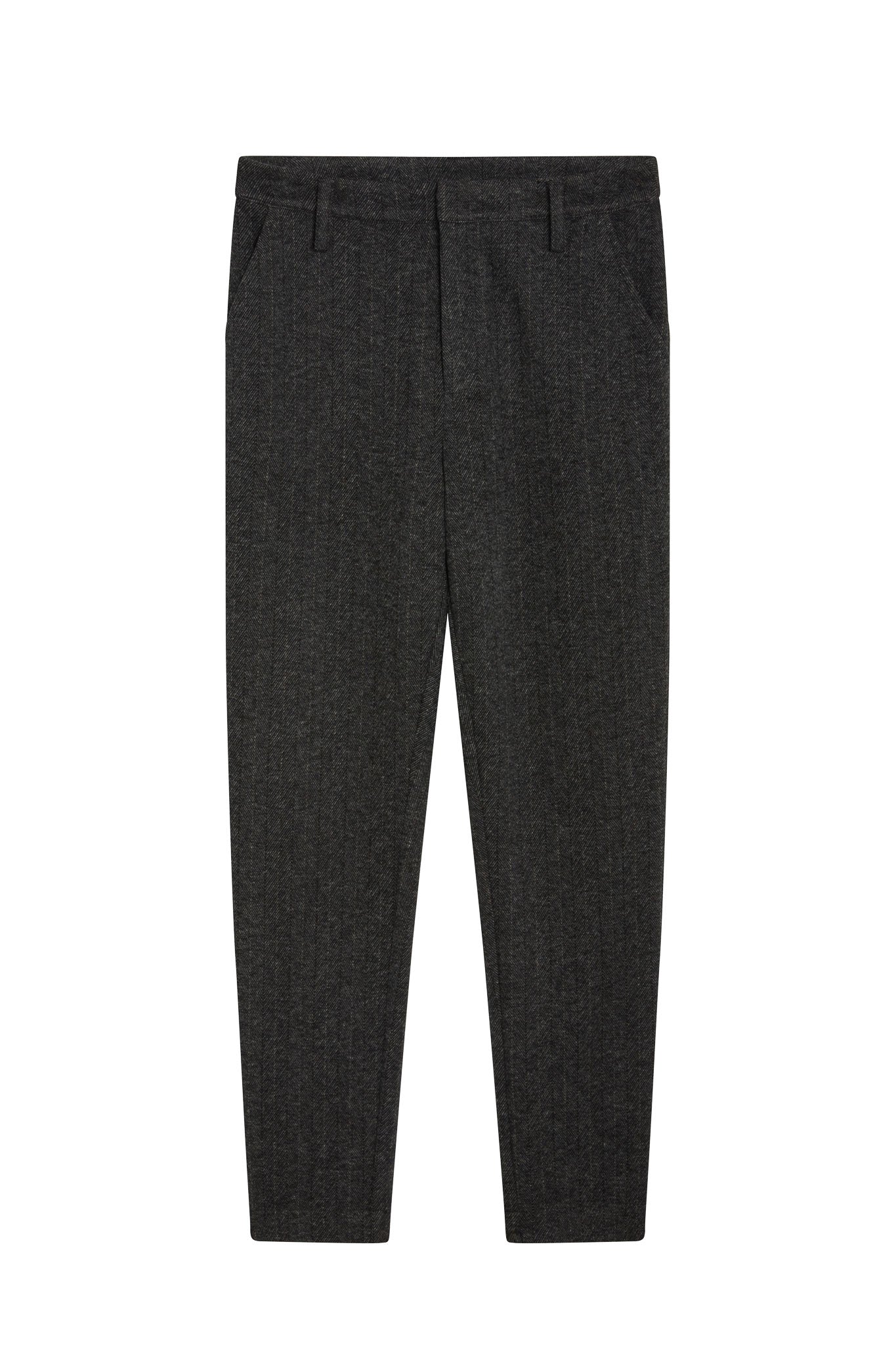 The Comfort Herringbone Trousers