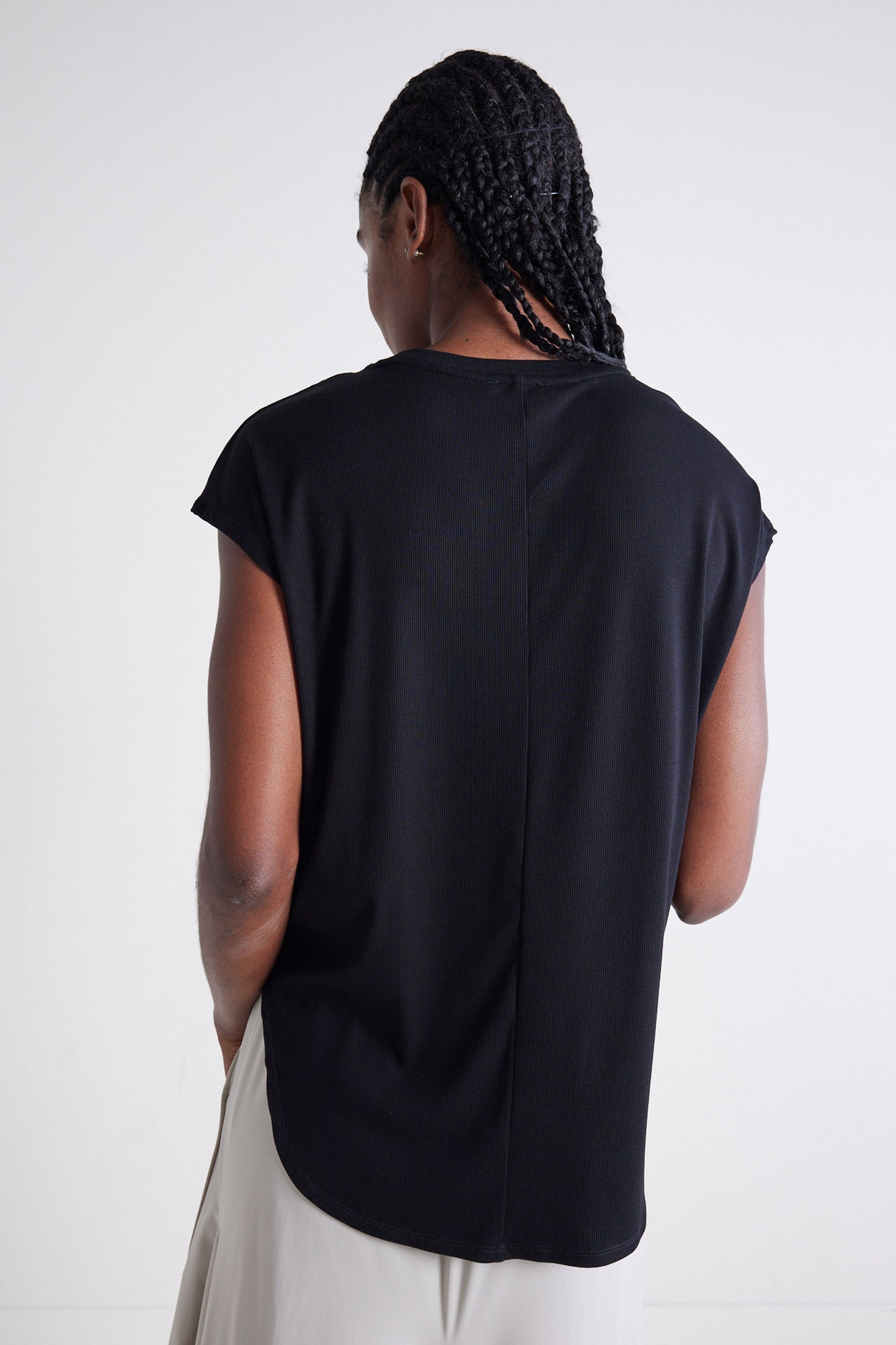 The Ribbed Tuck-In Tee