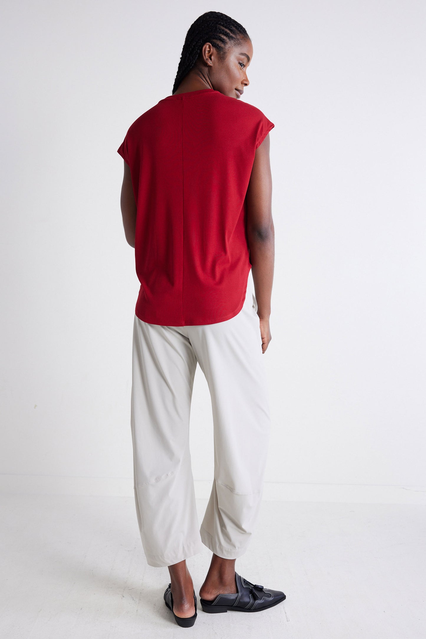 The Ribbed Tuck-In Tee