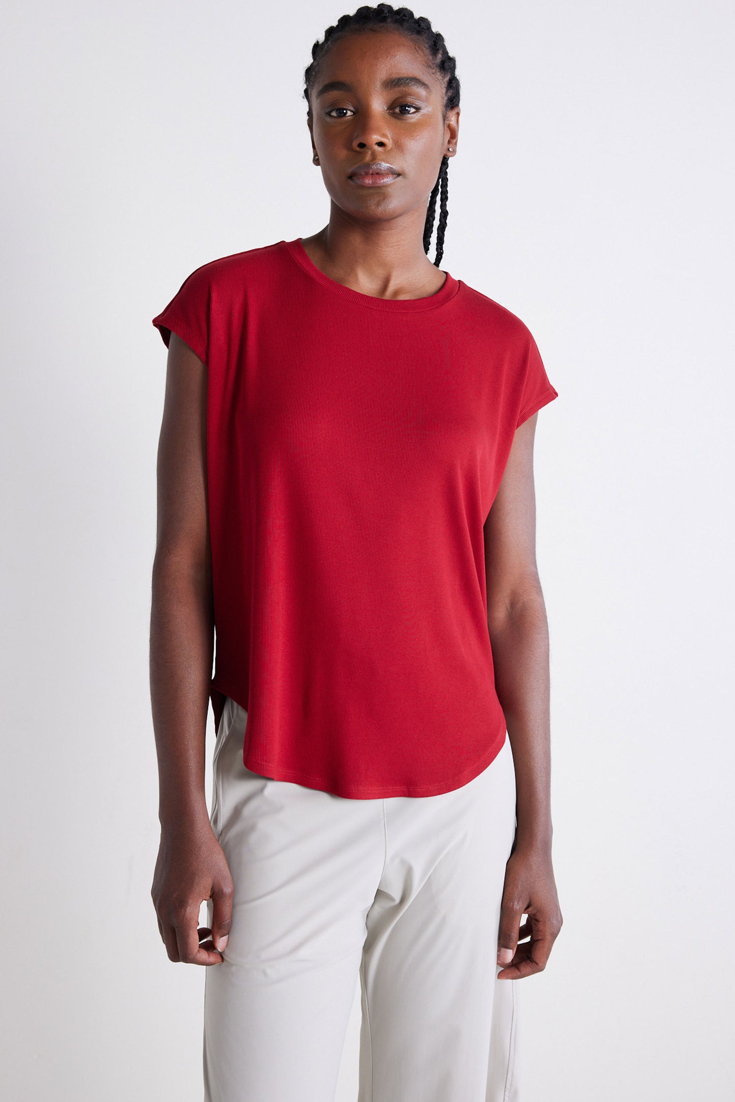 The Ribbed Tuck-In Tee