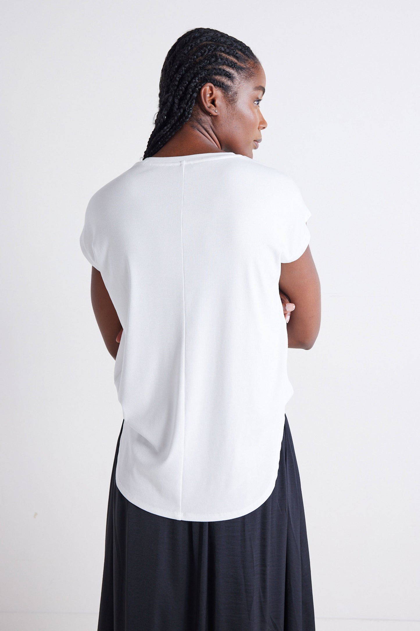 The Ribbed Tuck-In Tee