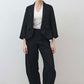The Cropped Tulip Hem Blazer