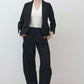 The Cropped Tulip Hem Blazer