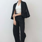 The Cropped Tulip Hem Blazer