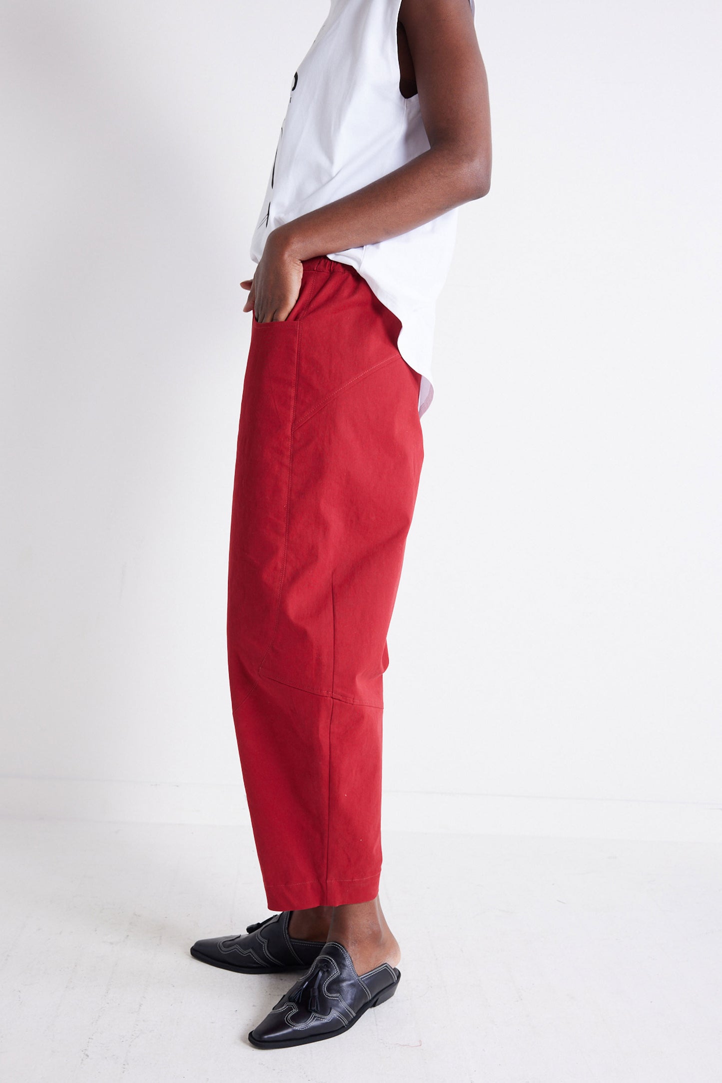 The Twill Wide-ish Pants