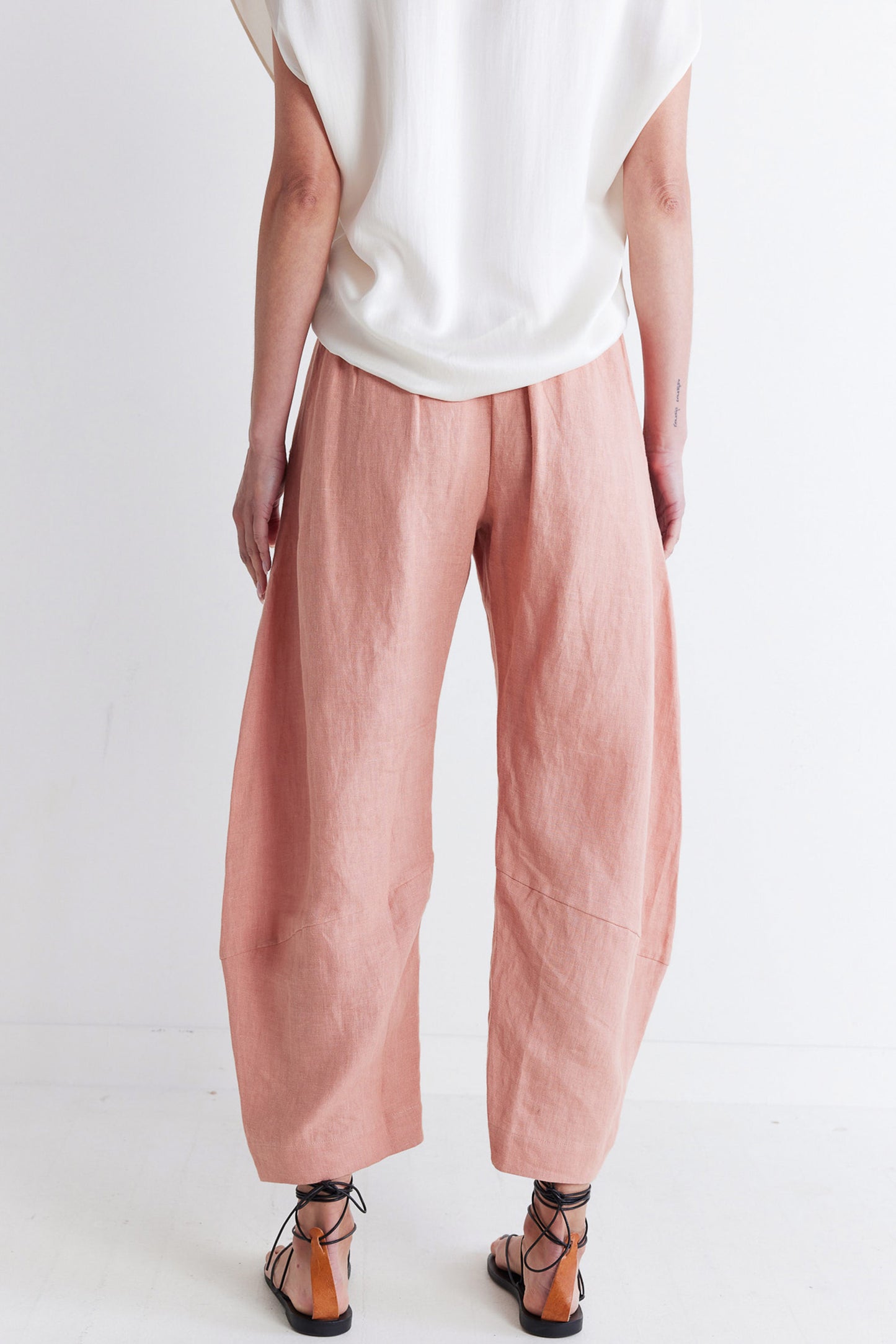 The Uptown Loose Linen Pants