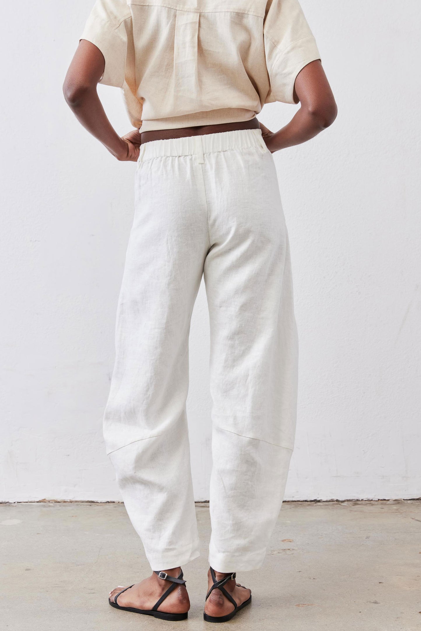 The Uptown Loose Linen Pants