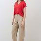 The Uptown Loose Silk Linen Pants