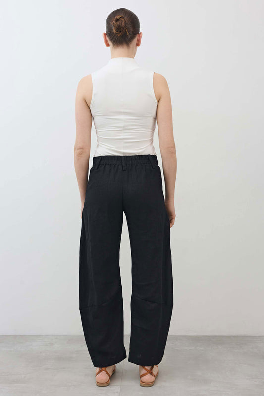 The Uptown Loose Linen Pants