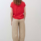 The Uptown Loose Silk Linen Pants