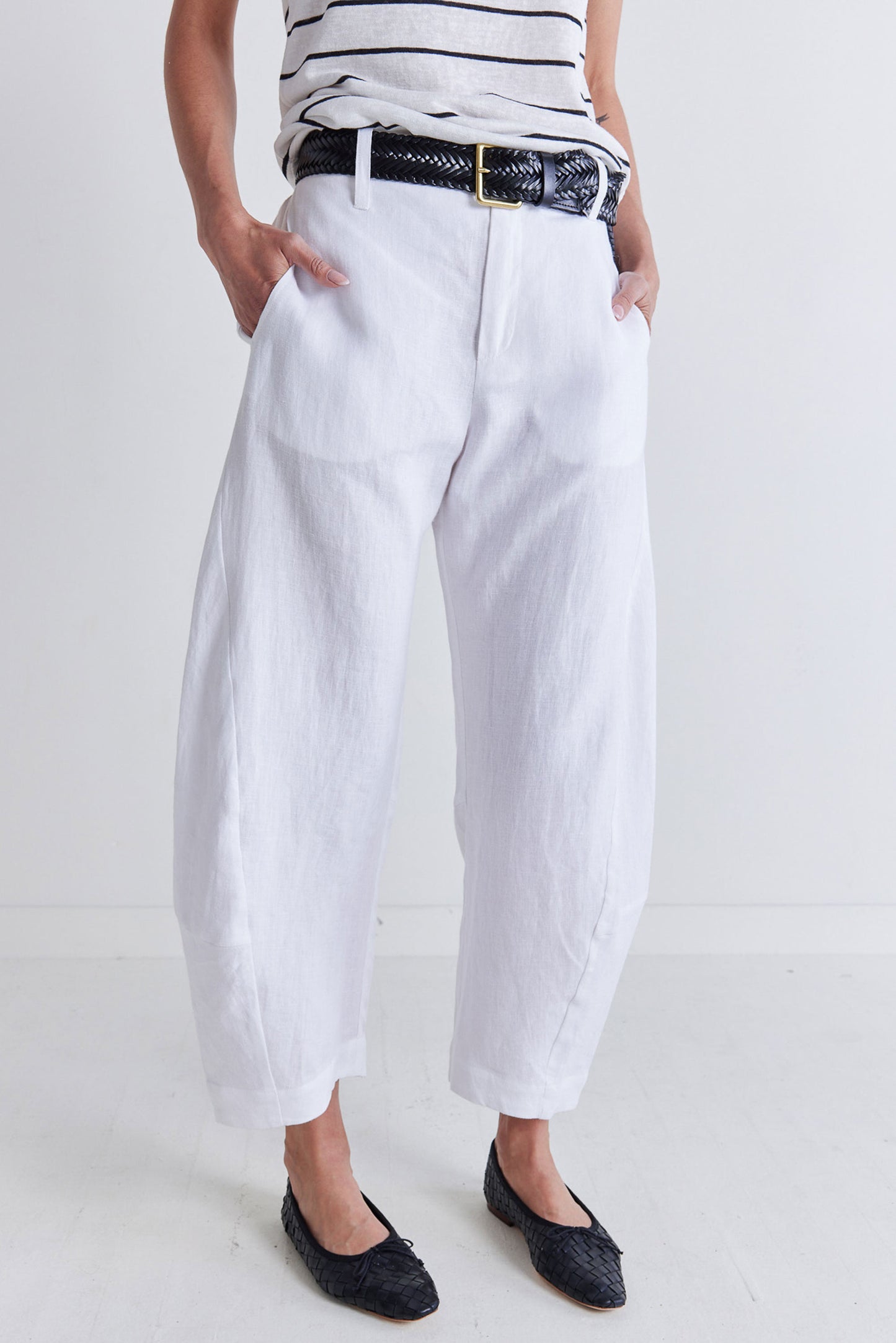 The Uptown Loose Linen Pants
