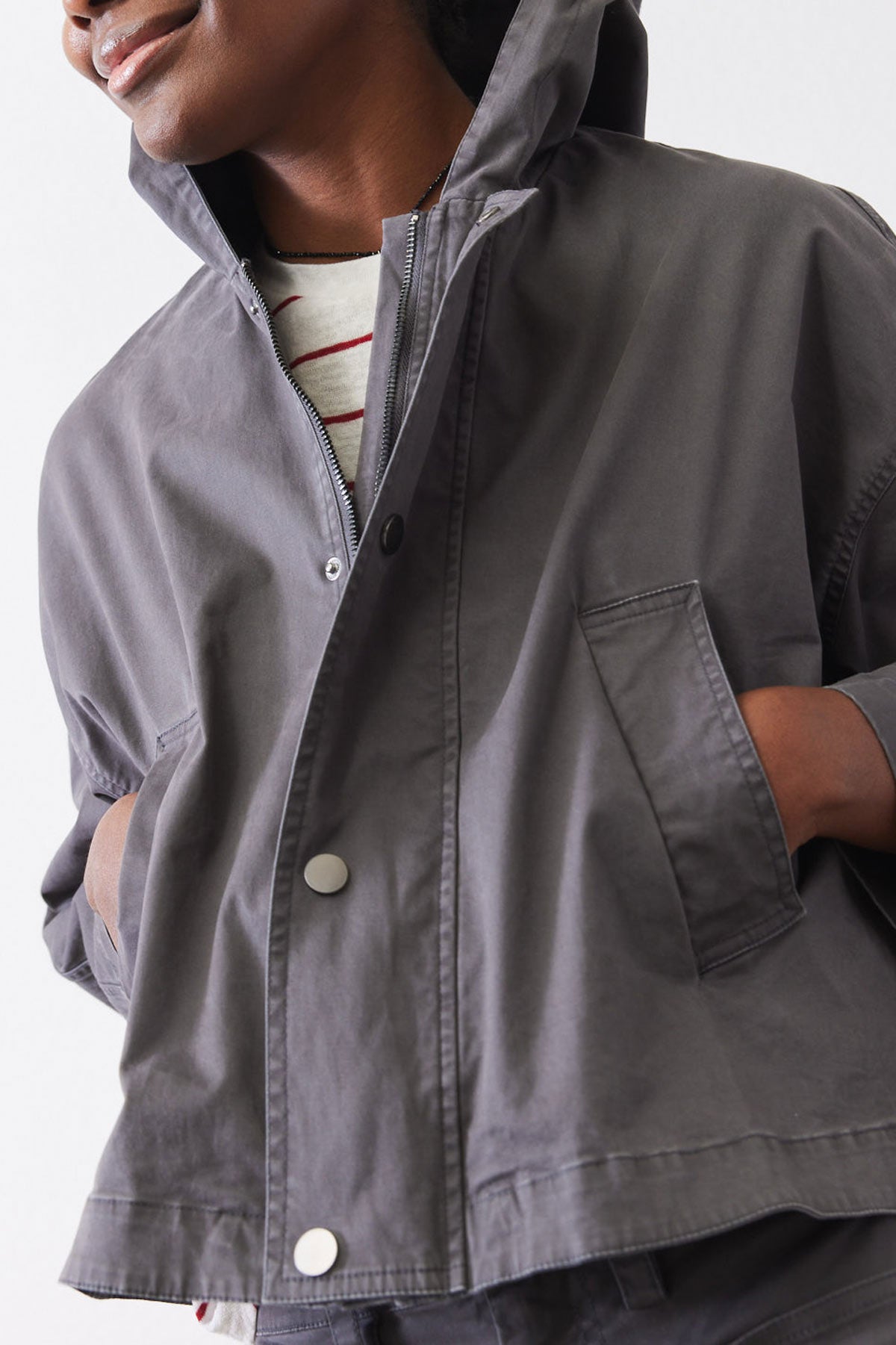 The Utility Oversized Twill Jacket