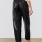 The Vegan Leather Wide-ish Pants